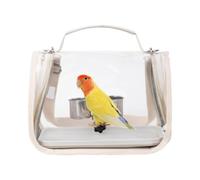 Mochila portaaviones - Jaula de viaje ventilada con percha integrada, bolsa de transporte duradera con visión clara, solución de transporte cómoda para mascotas, jaula de movilidad antiestrés | Ko