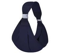 Mochila portabebés ergonómica para recién nacidos, transpirable, ajustable, con un hombro, ligera, de secado rápido, para bebés de 4 a 36 meses