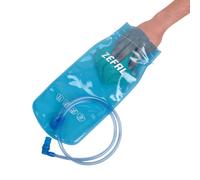 Mochila portabebidas Zefal Z Hydro Enduro negra, capacidad del saco 9L, bolsa de