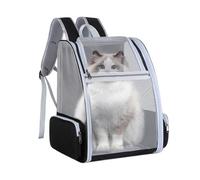 Mochila portadora de Mascotas - Mochila de Viajes de Gato 1000 g, Bolso de Perros de ventilación de Malla | Ligero y remolcado de Hombro portátil de Cachorro para Caminar al Aire Libre.