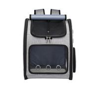 Mochila portamascotas con diseño Ampliable y Ventana Transparente para un Viaje Relajado y Porta Perros