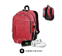 MOCHILA PORTATIL 16´´ SUBBLIM URBAN LOCK RED SUB-BP-1UL0002
