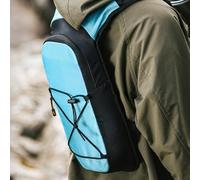 Mochila portátil de 7 litros con bolsa de hidratación de 1 5 L para senderismo y deportes de aventura (azul)