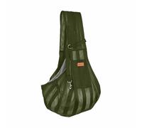 Mochila portátil para Gatos pequeños y medianos. Ventilación de Malla Transpirable. Ligera. Apta para Viajes al Aire Libre, Senderismo, Aventura. Diseño práctico. Correas de Hombro (Green, One Size)