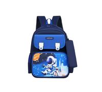 Mochila práctica y bonita con diseño de astronauta para niños de 1.º a 2.º grado.