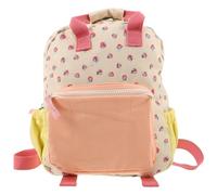 Mochila Preescolar de Fresa Rosa Dacron para Niñas Pequeñas | Decoracion Colegio, Tirantes Ajustables y Varios Compartimentos, Uso Diario