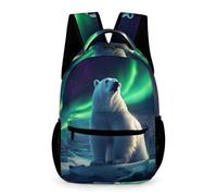 Mochila Primaria Polar Oso And Aurora 4 Curso Escolares Niño Mochila Colegio Animal Niña 11 Años Bolsa Escolar Resistente Uso Diario Libros Objetos Pequeños Excursión Viaje Diario