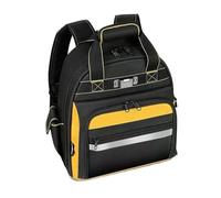 Mochila profesional for herramientas de electricista, duradera, con múltiples bolsillos, gran capacidad, base goma, resistente al desgaste, bolsa almacenamiento for Mochila de Herramientas(L)