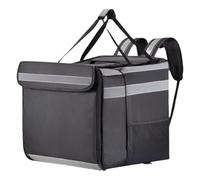 Mochila Profesional para Transporte De Pizza Capa Aluminio con Aislamiento Espuma Polietileno para Conservación La Temperatura Bolsa Entrega Pizza Tela Universitaria