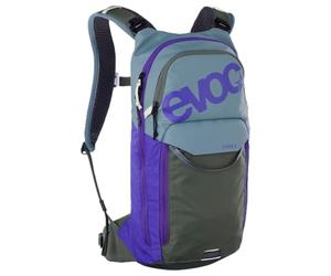 Mochila protectora EVOC NEO 16l Mochila para bicicleta (tecnología de protección AIRSHIELD certificada por TÜV/GS, ventilación de 360°, cubierta para la lluvia incluida), Talla: S/M - Color: Oro