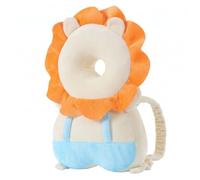 Mochila protectora para la cabeza del bebé, transpirable, protección contra caídas, lindo cojín para la cabeza para niños pequeños, elefante de 12 x 8 pulgadas, estilo 2