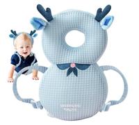 Mochila protectora para la cabeza Walker para niños | Walker Head Wear Protector con correas ajustables | Almohadilla de seguridad suave para la protección de la cabeza de los niños pequeños para cami