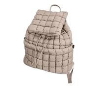 Mochila Puffer - Mochila de nylon Puffy College | Mochila ligera y casual para viajes, gimnasio, camping, aventuras al aire libre | Mochila elegante y duradera para, caqui, Se référer au descriptif