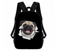 Mochila Pug2 Mochilas Campamentobackpack Unisex Mochilas Escolares para Portátil Escolar Travel