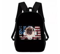 Mochila Pug3 Mochilas Tipo Casualbackpack Campamento Daypack para Escolar Aire Libre Senderismo
