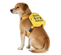 Mochila reactiva no agresiva para perros, bolsa de viaje para perros reactivos, regalo para padres de crianza, regalo para dueños de perros (reactivo, no agresivo)