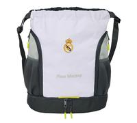 Mochila Real Madrid Gran Capacidad y Respaldo Acolchado Licencia Oficial Resistente Niños, Jóvenes y Adultos