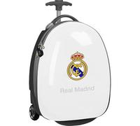 Mochila Real Madrid Gran Capacidad y Respaldo Acolchado Licencia Oficial Resistente Niños, Jóvenes y Adultos
