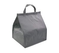 Mochila Repartidor Pizza,Bolsa Isotermica Bolsa De Almuerzo Pizza Enfriador Comida Rápida Pastel Pastelería Térmica Grande Impermeable Oxford Bebida Botella Aislada Refrigerada(Gray)