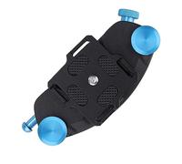 Mochila resistente para cámara, correa de hombro, cinturón de liberación rápida, soporte de clip para cámara réflex digital, vídeo, Gopros, Heros Insta360 One, Azul, talla única