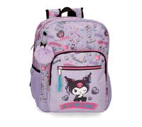 Mochila Retropop Kuromi Hello Kitty 38cm adaptable