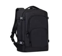 Mochila Rivacase 8461 17.3" impermeable, compartimento portátil, múltiples bolsillos, negra