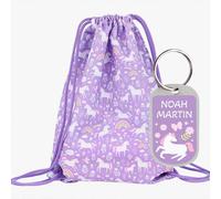 Mochila Saco Infantil A Little Lovely Company Unicorn Dreams
