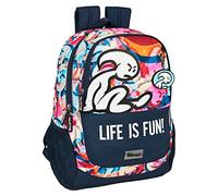 Mochila Safta Escolar de El Niño Life Is Fun, 320x160x440 mm