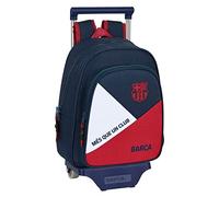 Mochila Safta Infantil de F.C. Barcelona Corporativa con Carro Safta 705, 270x100x330 mm