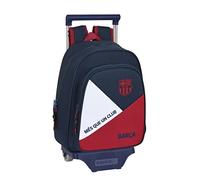 Mochila Safta Infantil de F.C. Barcelona Corporativa con Carro Safta 705, 270x100x330 mm
