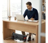 Mochila Scooter Eléctrico HX X6, Motor de 350W, Batería Extraíble de 36V 7.5Ah, Scooter Eléctrico Plegable de 25KMH, Ruedas de 5.5 Pulgadas, Portátil para Adultos y Niños 350W 7.5AH