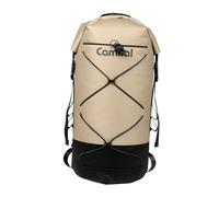 Mochila seca impermeable de 20 litros con separación húmeda y seca para kayak, barco, camping, senderismo, esnórquel, actividades al aire libre, color caqui