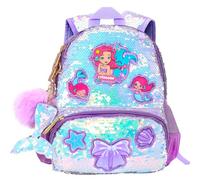 Mochila Sirena Niña Lentejuelas, Mochila Guarderia Niño Bonito, Mochilas Escolares Infantiles Personalizadas, Mochilas Preescolar Moda, Casual Bolsa Niñas, Regalo para Back to School Cumpleaños Xmas