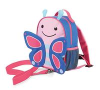 Skip Hop Correa para mochila para niños, zoológico, mariposa