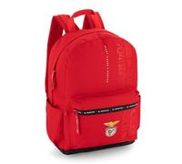 Mochila SL Benfica Oficial de Poliéster Rojo con Compartimento para Portátil - 43x31x14 cm, rojo, 43x31x14 cm