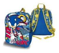 Mochila Sonic 3D para niños