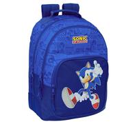 Mochila Sonic the Hedgehog 42cm adaptable - 32 × 15 × 42 cm