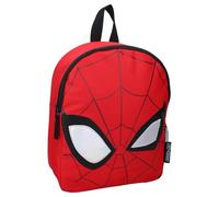 Mochila Spiderman Fluffy Friends Hombre Araña - Mochila para niños | Escuela | Guardería - Color Rojo - Dimensiones 32x26x11cm - 200-00853