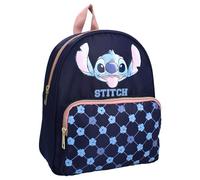 Mochila STITCH Independent de Disney Lilo y Stitch - Mochila para niños, Mochilas Escolares | Tiempo libre - Color azul oscuro - Dimensiones 30 x 25 x 10 cm, azul oscuro, talla unica