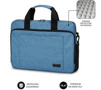 Mochila Subblim Air Padding Laptop Bag para Portátiles hasta 15.6'/ Azul
