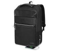 Mochila Subblim Business V2 AP Backpack para Portátiles hasta 15.6'/ Puerto USB/ Negra