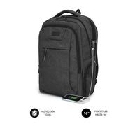 Subblim Mochila para portátil Professional Air Padding 16" USB Bolsillo antirrobo Gran capacidad