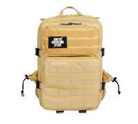 Mochila Táctica 25L Repelente al Agua - Oxford 1000D, Cabina Avión y Viaje, Gimnasio y CrossTraining, Compartimento Portátil 15” (Golden) by ELITEX TRAINING