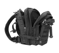 Mochila Táctica 30L Nylon Mochila Impermeable Al Aire Libre Senderismo Camping Bolsas De Caza(Black)