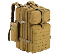 Mochila Táctica 45L Militar, Paquete de Asalto Molle de Gran Capacidad Impermeable Bolsa para Ejército, Mochilas de Marcha para Emergencias de 3 Días Caza Senderismo Acampada Actividad al Aire Libre