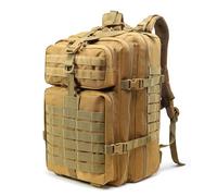 Mochila Táctica 45L Militar, Paquete de Asalto Molle de Gran Capacidad Impermeable Bolsa para Ejército, Mochilas de Marcha para Emergencias de 3 Días Caza Senderismo Acampada Actividad al Aire Libre