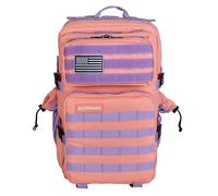Mochila Táctica 45L - Mochila Cabina Avión, Oxford 1000D Impermeable, Compartimento Zapatillas y para Ordenador, Gimnasio, Hombre y Mujer, by ELITEX TRAINING (Sunrise)