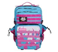 Mochila Táctica 45L - Mochila Cabina Avión, Oxford 1000D Impermeable, Compartimento Zapatillas y para Ordenador, Gimnasio, Hombre y Mujer, by ELITEX TRAINING (Blue Fire)