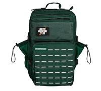 Mochila Táctica 45L V2 Repelente al Agua - Oxford 1000D, Cabina Avión y Viaje, Gimnasio y CrossTraining, Compartimento Portátil y Zapatillas, Cremallera Impermeable (Dust Green) by ELITEX TRAINING