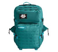 Mochila Táctica 45L V2 Repelente al Agua - Oxford 1000D, Cabina Avión y Viaje, Gimnasio y CrossTraining, Compartimento Portátil y Zapatillas, Cremallera Impermeable (Turquesa) by ELITEX TRAINING